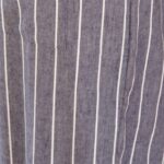 FLANELL pinstripe midnight melange