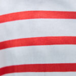 JERSEY stripe white-grenadine