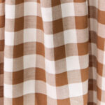 VOILE vichy brown