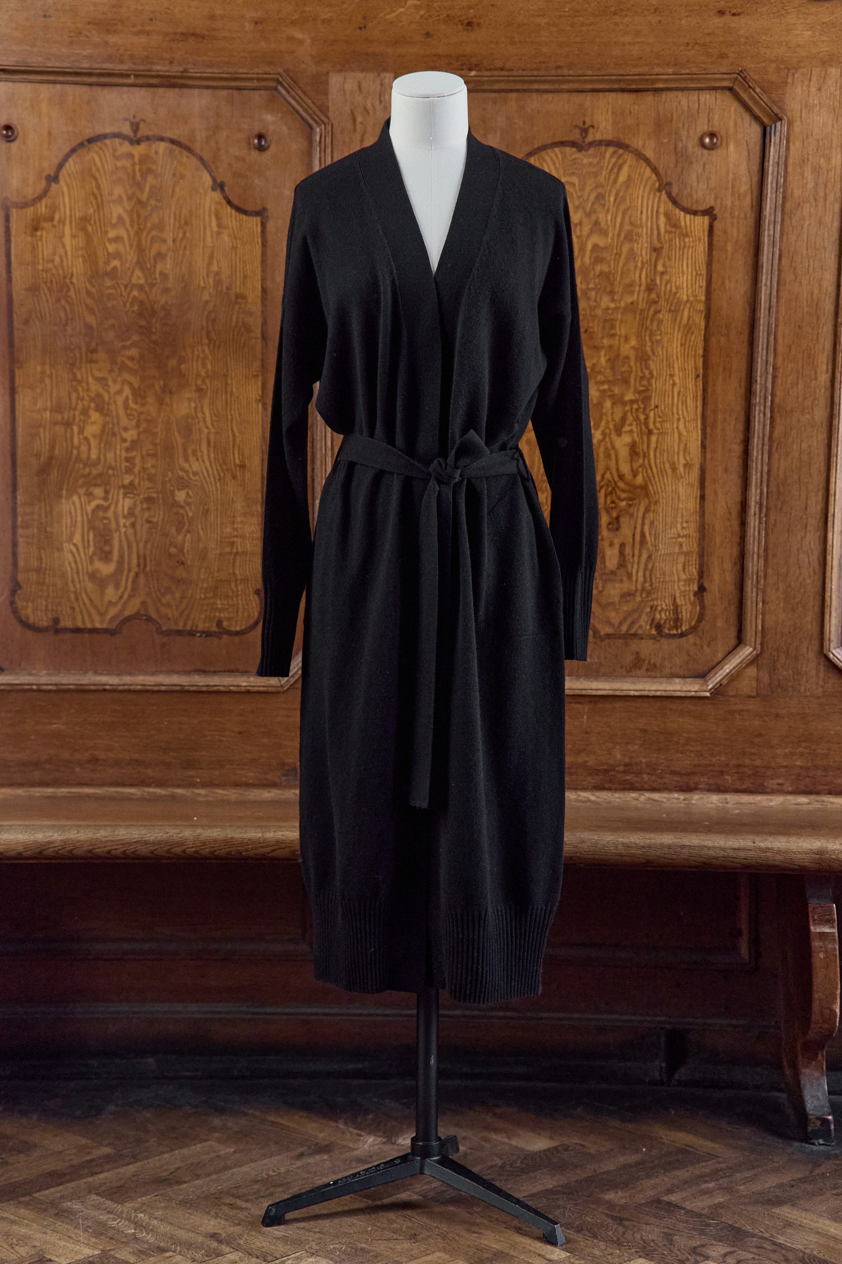 SOPHIE mantel KNIT schwarz 1